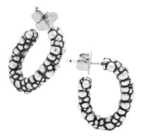 Earrings Giovanni Raspini Woman Grand Perlage in Silver 12694